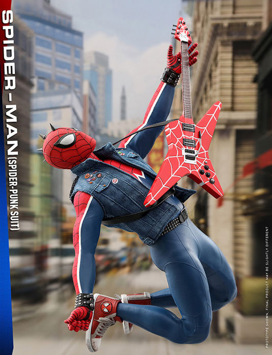 Figura Spider Man Guitarra