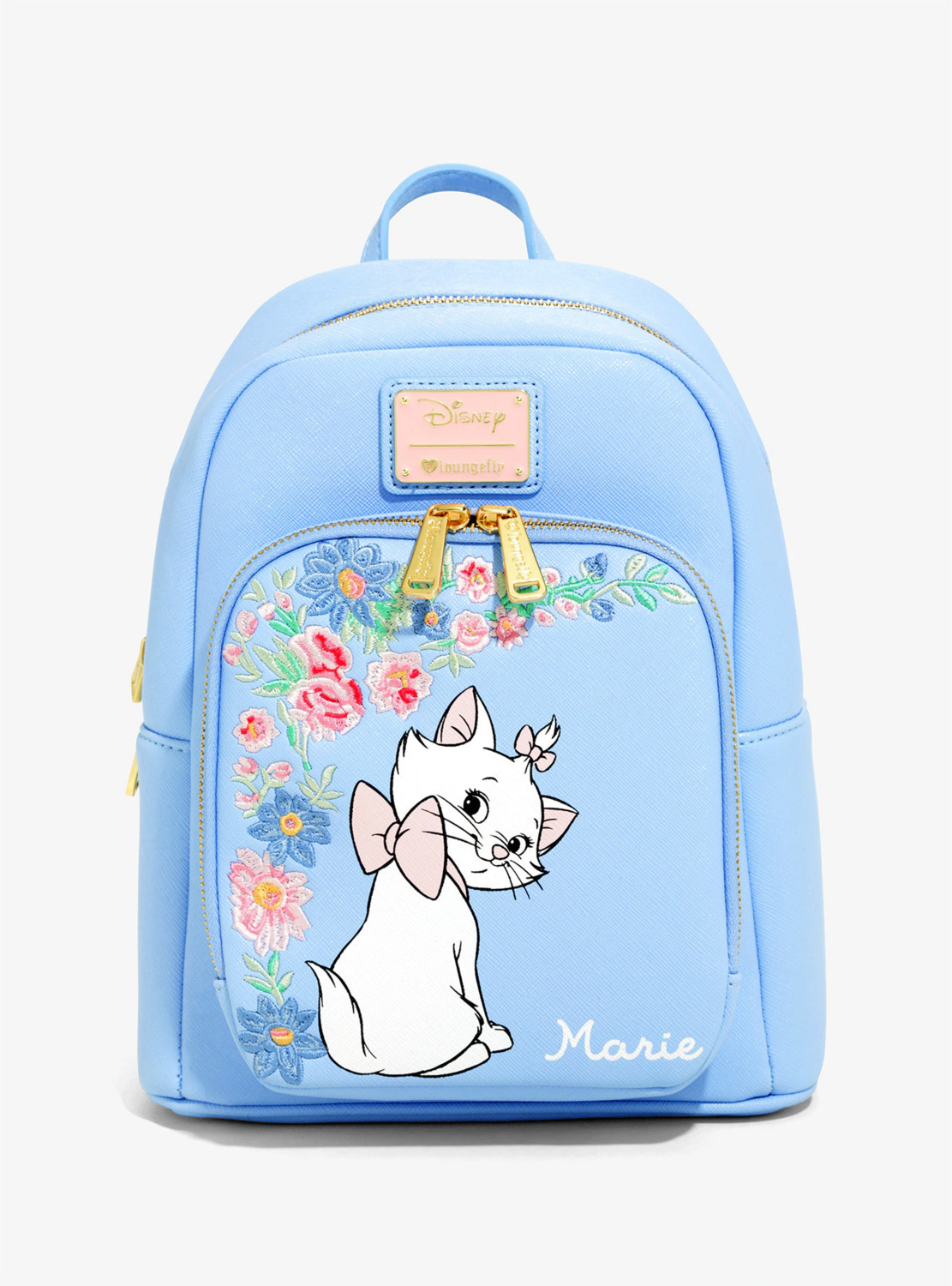 Bolsa Mochila Aristogatos Azul