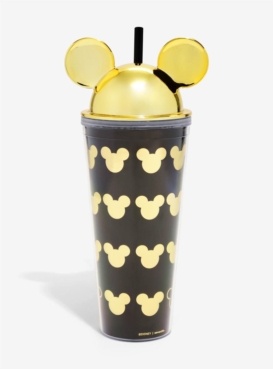 Vaso Mickey Disney Dorado