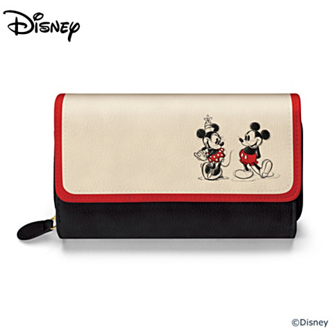 Bolsa Cartera Mickey Minnie Amor E00