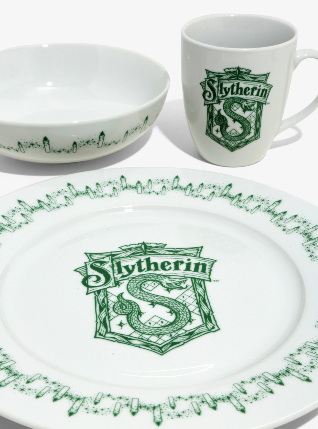 Platos Harry Potter Set Slytherin