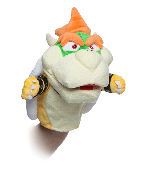 Peluche Marioneta Bowser