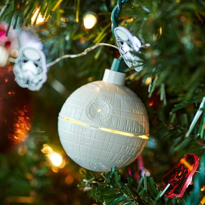 Luces Estrella de la Muerte Navidad