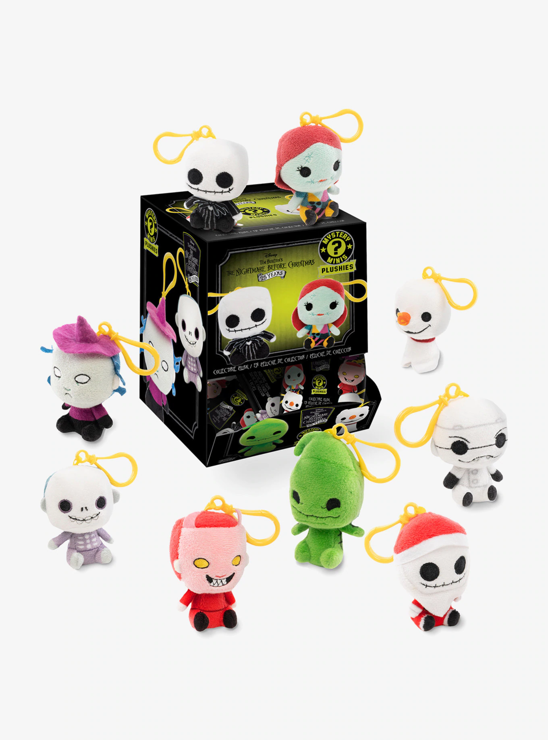 Llaveritos Peluches Nightmare Before Christmas