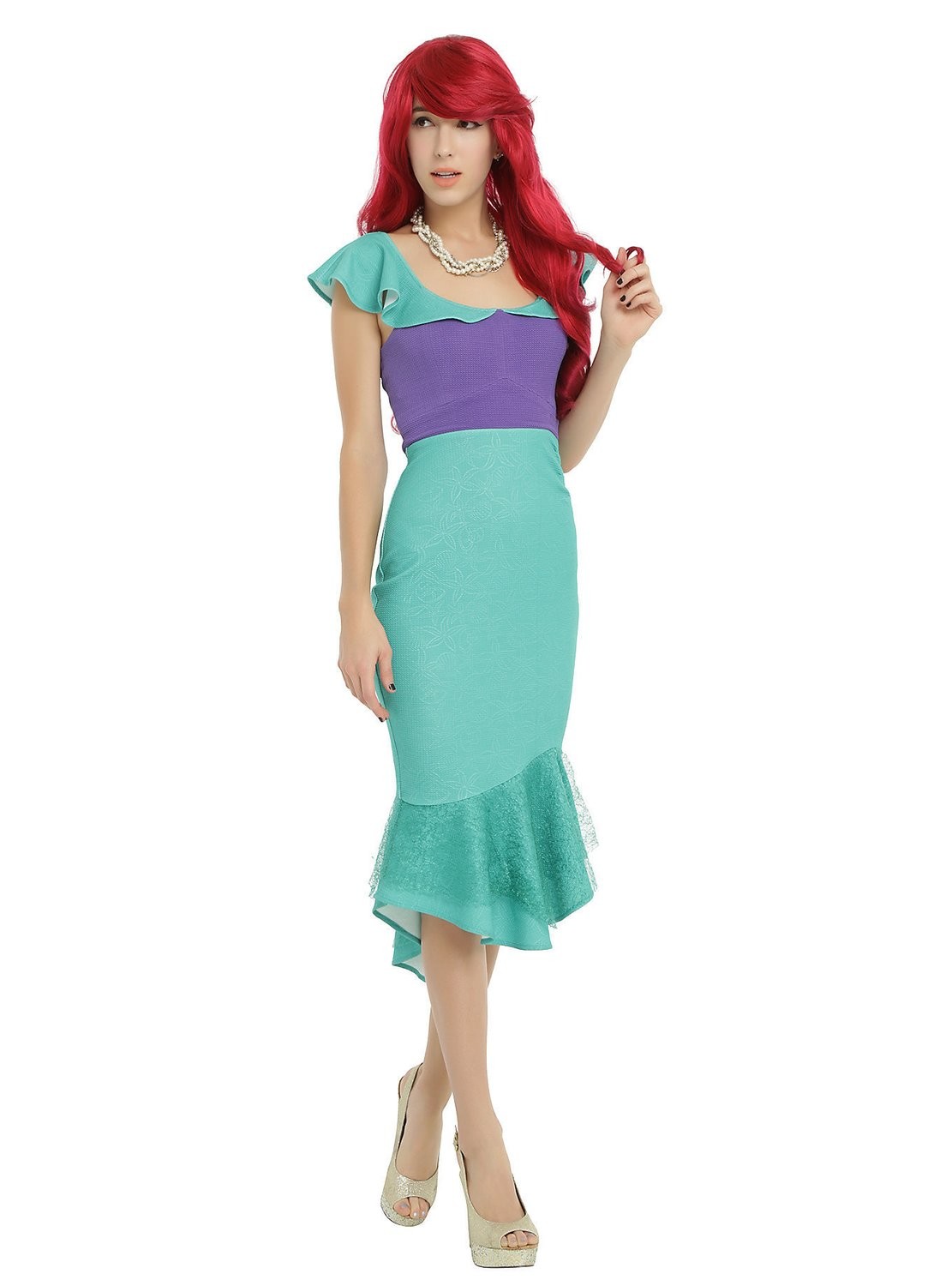 Cosplay Vestido La Sirenita