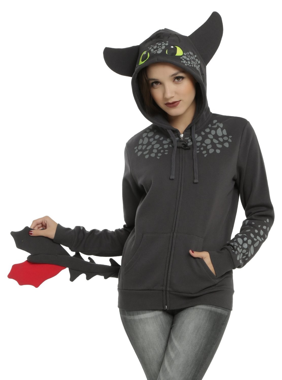 Sudadera How To Train Your Dragon Para Niña - Con Estampado De Toothless, Algodón 100%, Azul