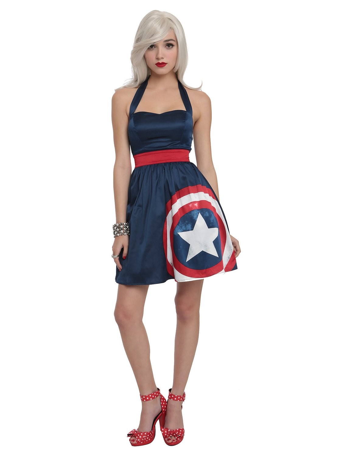 Vestido Capitan America
