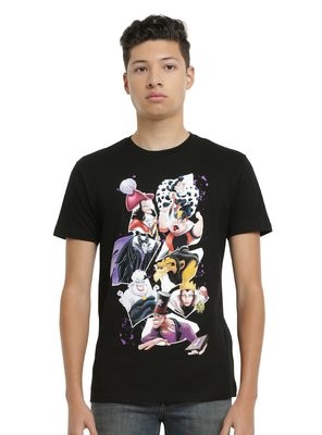 Playera Villanos Disney