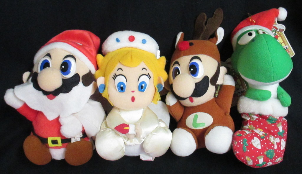 Peluche Mario Bros Navidad