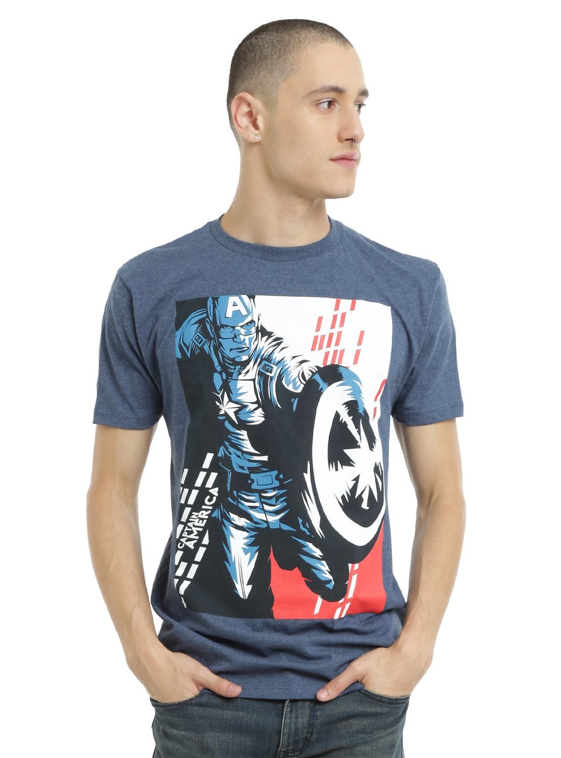 Playera Capitan America M7
