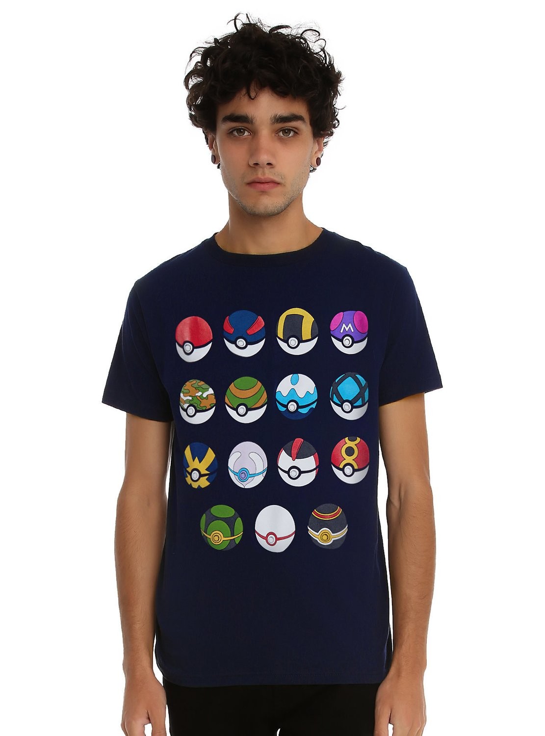 Playera Pokebolas M28