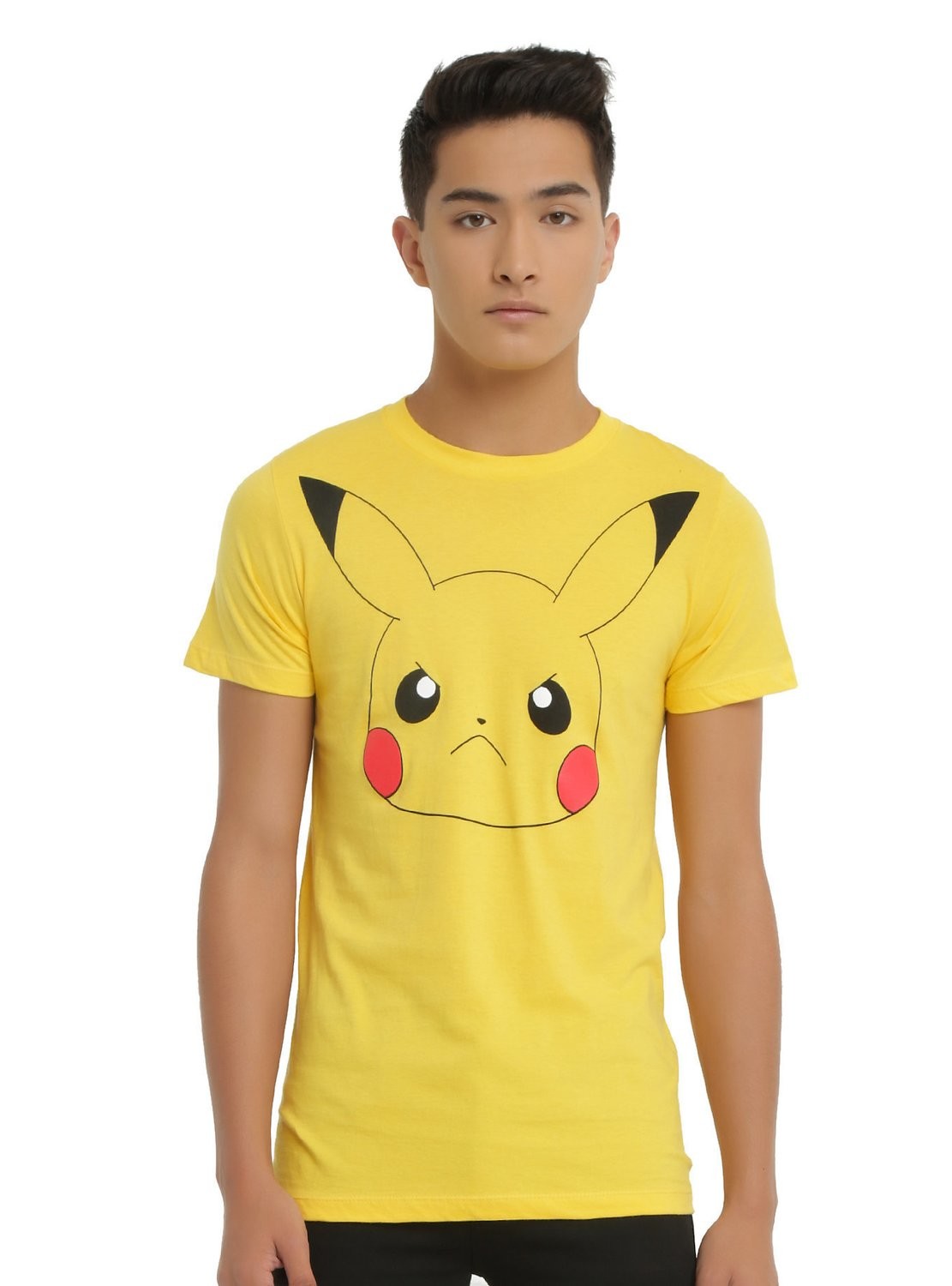 Playera Pikachu Enojado