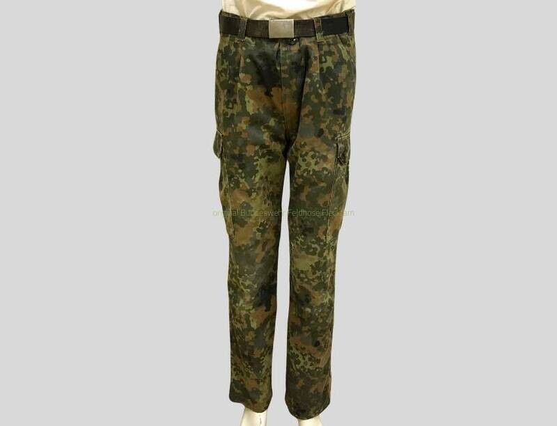 original Bundeswehr Feldhose Flecktarn gebraucht