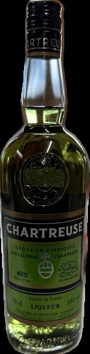 Liqueur de chartreuse verte