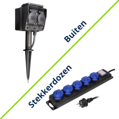 Buiten Stekkerdozen