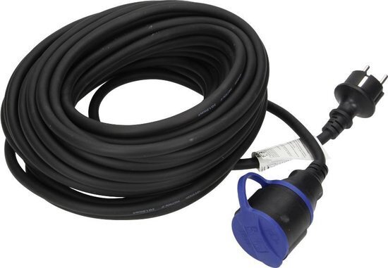 -30 Meter- Rubberen Verlengsnoer 3x1.5mm²