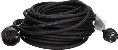 -30 Meter- Rubberen Verlengsnoer 3x1.5mm²