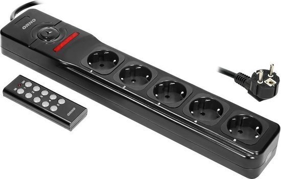 5x Stopcontact Afstandbediening 3Meter kabel
