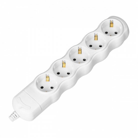 5x Stopcontact Randaarde Zonder Kabel