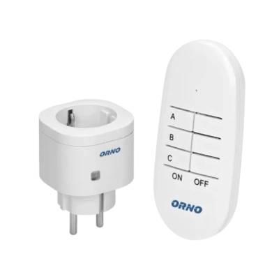 1x Schuko op afstandbediening -Schakelset- max.3000 Watt