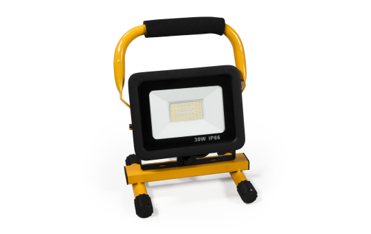 McShine LEB-30 V2 LED bouwlamp met voet - IP65 - 2400lm - 4000K - 30W - 230Vac