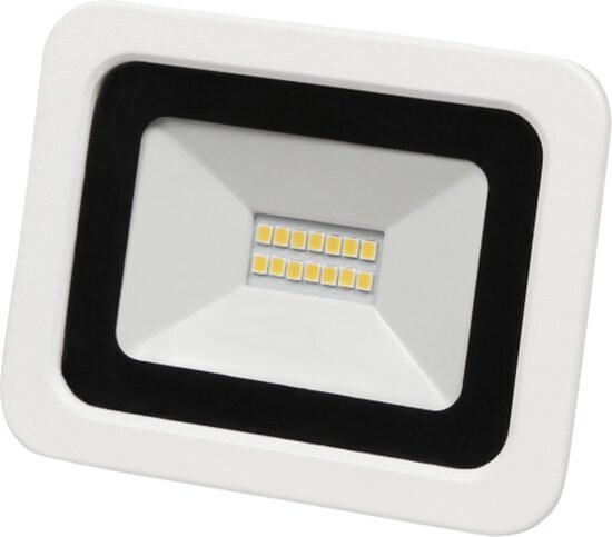 LED Breedstraler - SMD Slimline - 50 Watt - 3500 Lumen - 4000K - Neutraal wit - IP65 - Wit