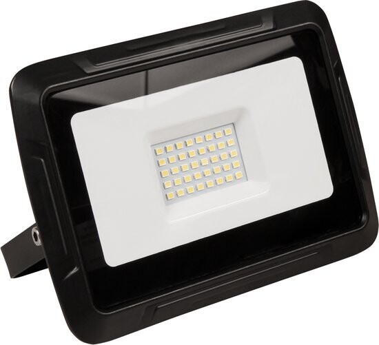 LED Breedstraler - Super-Slim - 50 Watt - 3500 Lumen - 4000K - Neutraal wit - IP65 - Zwart