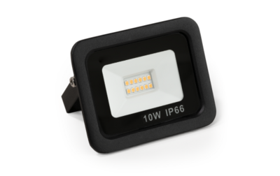 LED - IP66 10W 4000K - 850 lm  Zwart