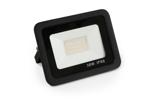 LED - IP66 50W 3000K - 2550 lm  Zwart