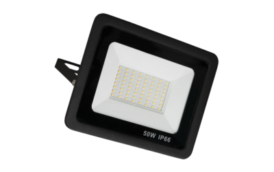 LED - IP66 50W 3000K - 4250 lm  Zwart