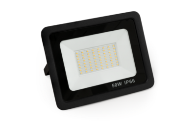LED - IP66 50W 3000K - 4250 lm  Zwart