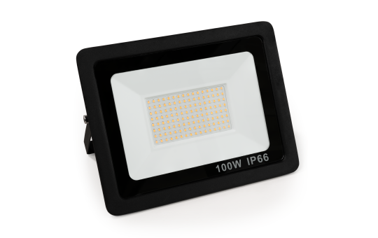 LED - IP66 100W 4000K - 8500 lm  Zwart