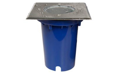 Inbouw-spot  GU10 120x120x125mm met 2 ingangen