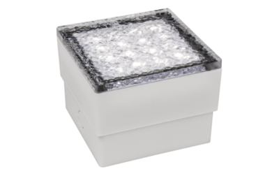 &#39;&#39;Straatsteen&#39;&#39; 10x10x7cm   IP65  3000K -  80lm 230V - 1.5W