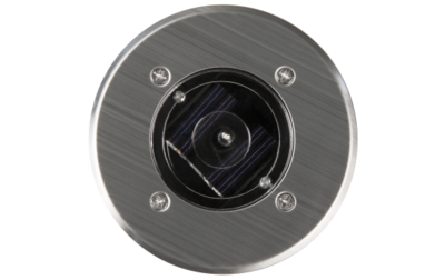 LED inbouwspot zonne-energie IP44  Ø85x35mm
