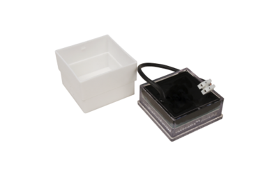 ''Straatsteen'' 10x10x7cm   IP65  4000K -  80lm 230V - 1.5W
