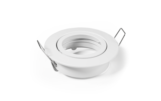 Montageframe Rond, Ø82mm, -Wit-draaibaar, bajonetslot