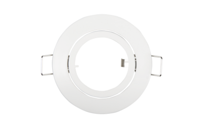 Montageframe Rond, Ø82mm, -Wit-draaibaar, bajonetslot