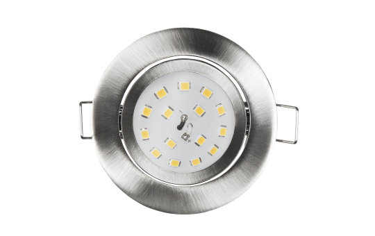 Inbouwspots LED IP20  Ø82MM 4000K - 400 lm - Zilver