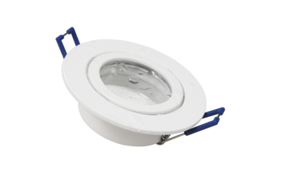 LED IP44  Ø83MM 3000K-400lm Wit