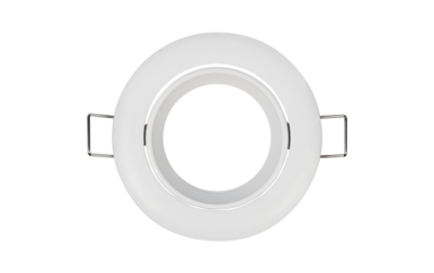 Montageframe Rond, Ø83mm, -Wit-draaibaar,