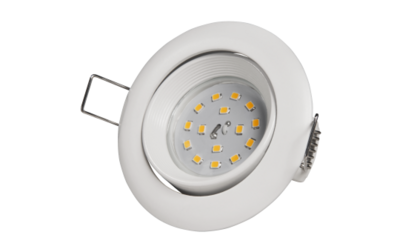 6-Pack Inbouwspots LED IP20  Ø75MM 3000K - 400 lm  Wit