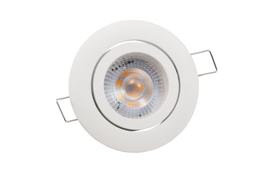 Inbouwspots LED IP20 Ø72MM 4000K - 400 lm - Wit