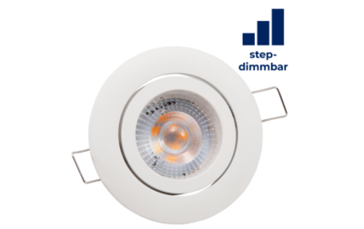 Inbouwspots LED IP20 Ø72MM 4000K - 400 lm -Dimbaar-