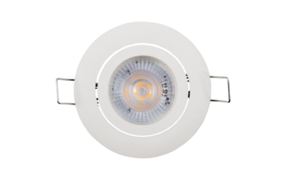 Inbouwspots LED IP20 Ø72MM 4000K - 400 lm -Dimbaar-