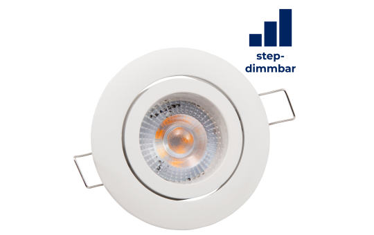 Inbouwspots LED IP20 Ø72MM 3000K - 400 lm -Dimbaar-