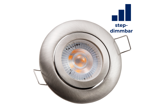 Inbouwspots LED IP20 Ø72MM 4000K - 400 lm -Dimbaar-