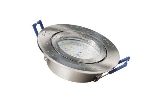 LED IP44  Ø83MM 4000K-400lm Zilver