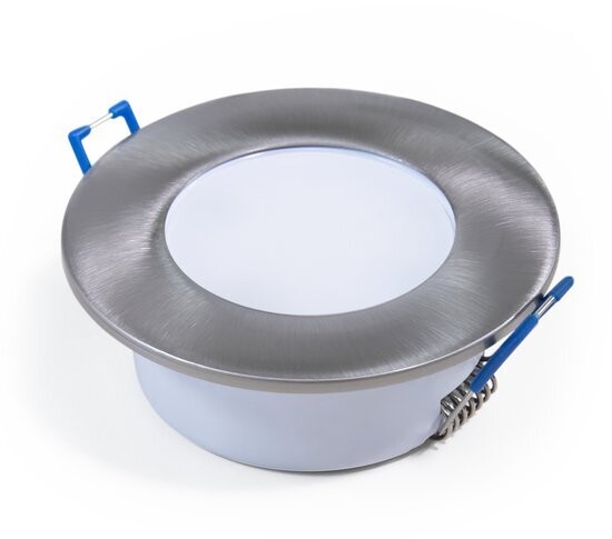 LED IP44 Ø85MM 4000K-400lm Zilver