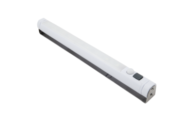 Onderbouw-verlichting met bewegingsmelder - op Accu 9 LED&#39;s - 100lm -4000K